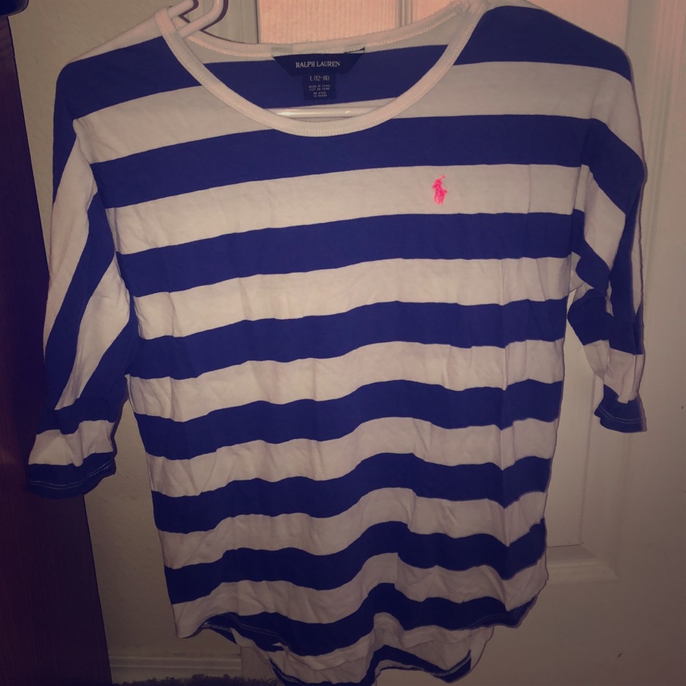 Ralph Lauren quarter sleeve shirt